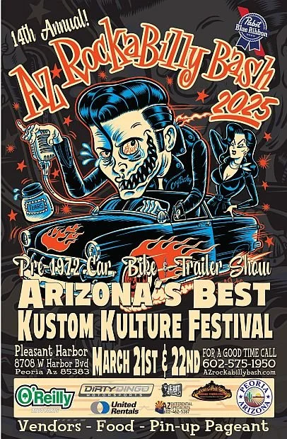 14th Annual Arizona Rockabilly Bash (Friday) — Let's Go Rockabilly!